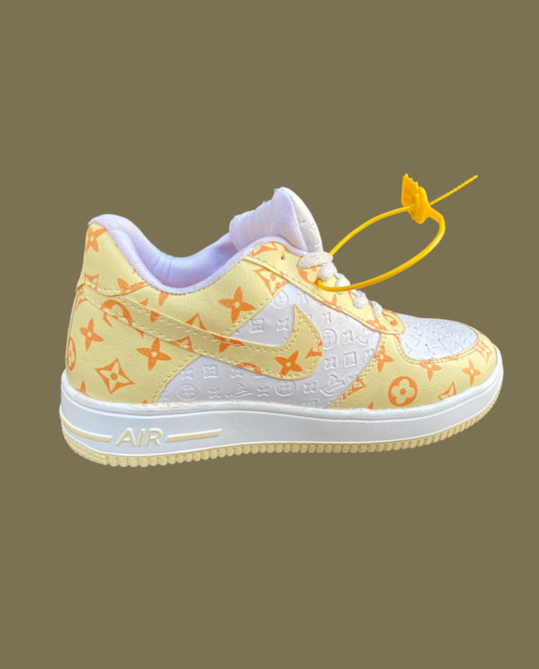 Yellow louis vuitton air force Runing Shoes - Image 2